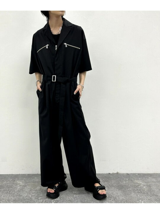 楽天市場】【SALE／55%OFF】ZIPジャンプスーツ/SS HARE ハレ 