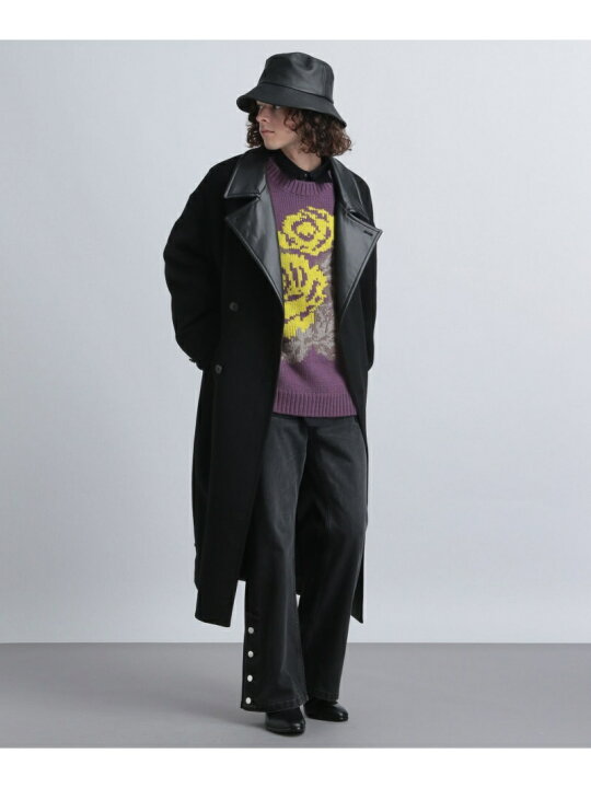 楽天市場】【SALE／20%OFF】(M)フロントフラワーモチーフニット HARE 