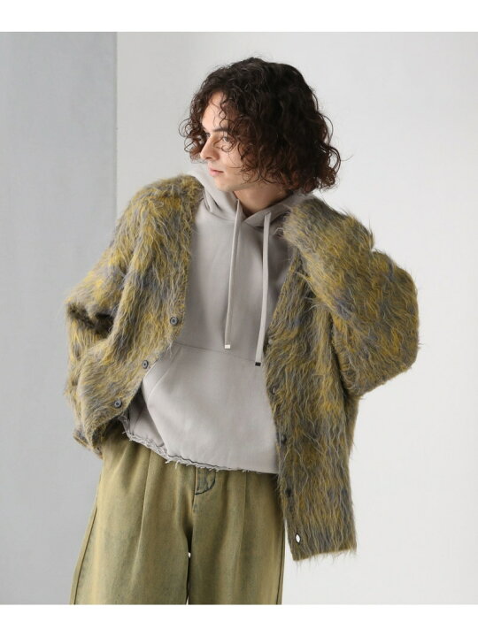 楽天市場】【SALE／33%OFF】メランジパーマシャギーカーディガン HARE 