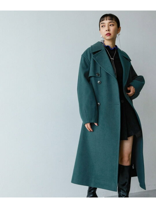 楽天市場】【SALE／22%OFF】(W)ウーリーテックトレンチコート HARE  