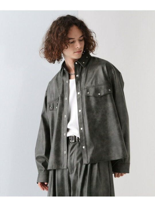 楽天市場】【SALE／44%OFF】レザースタッズBIGシャツ HARE ハレ 
