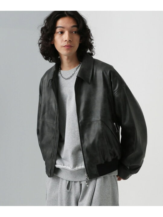 HARE】レザーコンパクトブルゾン Sサイズ 完売カラー - その他