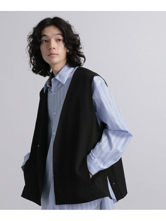 楽天市場】【SALE／18%OFF】(M)サイドボタンスリットジレ HARE ハレ 