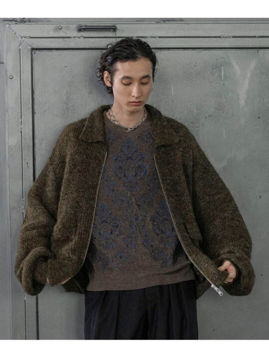楽天市場】【SALE／35%OFF】メランジラメモヘアニットブルゾン HARE 