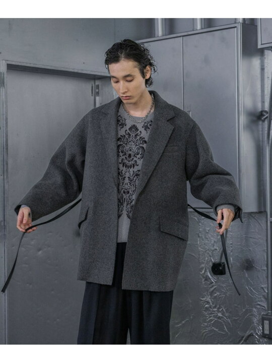 楽天市場】【SALE／37%OFF】プレミアムウールオーバージャケット HARE  