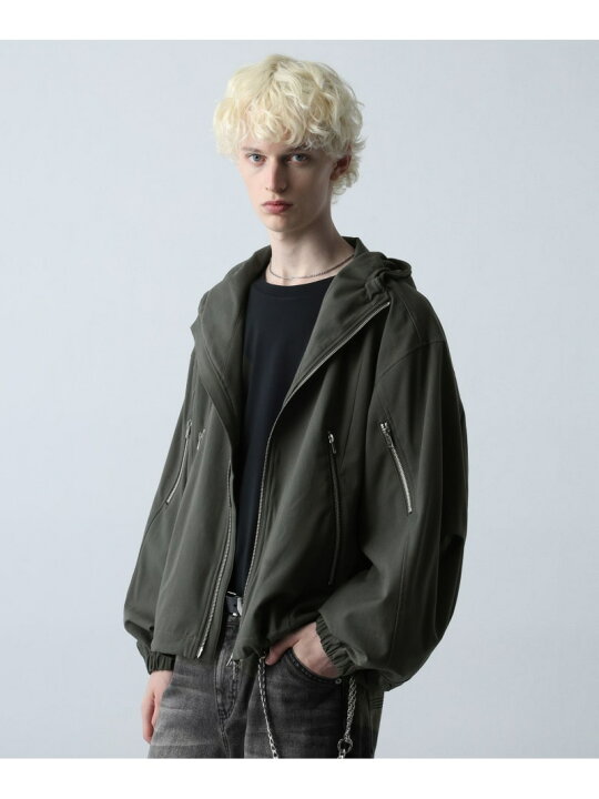 楽天市場】【SALE／50%OFF】オーバーZIPフードブルゾン HARE ハレ 
