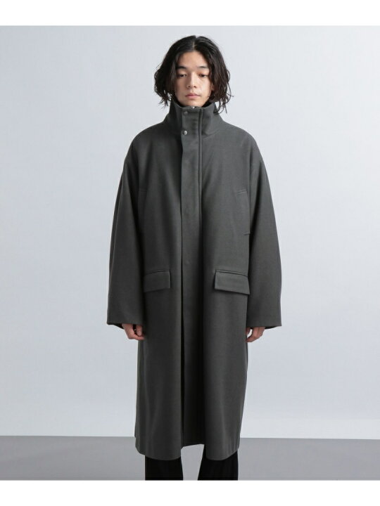 楽天市場】【SALE／22%OFF】(M)ウーリーテックスタンドコート HARE 