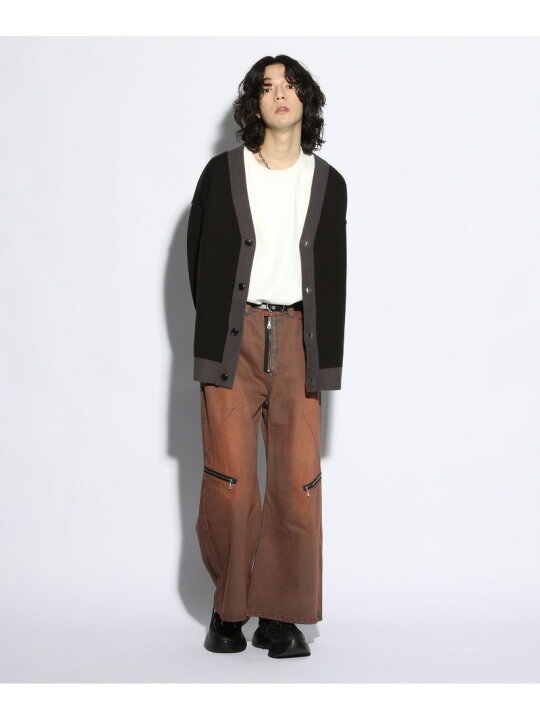 楽天市場】【SALE／28%OFF】MEGAフレアZIPデニムパンツ HARE ハレ 