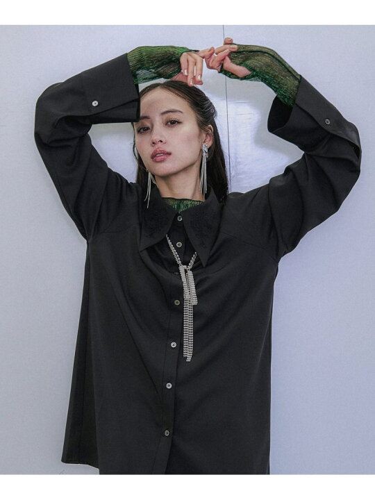楽天市場】【SALE／20%OFF】ビッグカラーエリシシュウシャツ HARE ハレ 