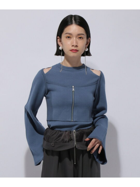 楽天市場】【SALE／19%OFF】ビスチェレイヤードデザインニット HARE 