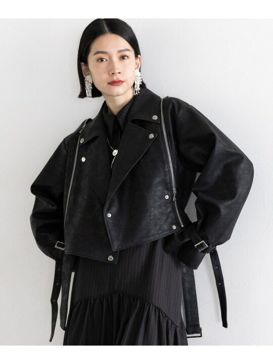 楽天市場】フェイクレザージップライダース HARE ハレ ジャケット 