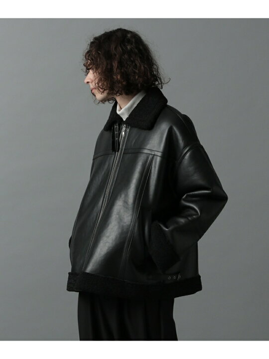 楽天市場】【SALE／20%OFF】(M)FレザーB3/BL HARE ハレ ジャケット 