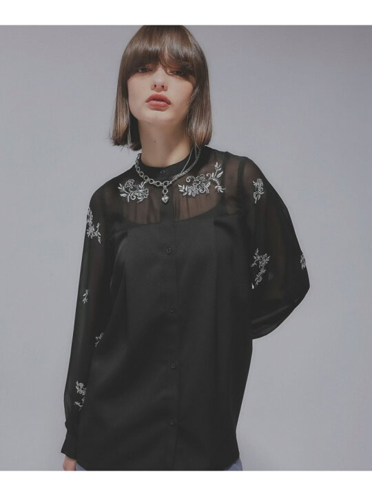 楽天市場】【SALE／18%OFF】シシュウシアーシャツ HARE ハレ トップス 
