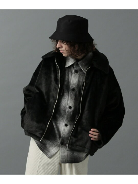 楽天市場】【SALE／50%OFF】(M)BIGカラ-ファーブルゾン HARE ハレ  