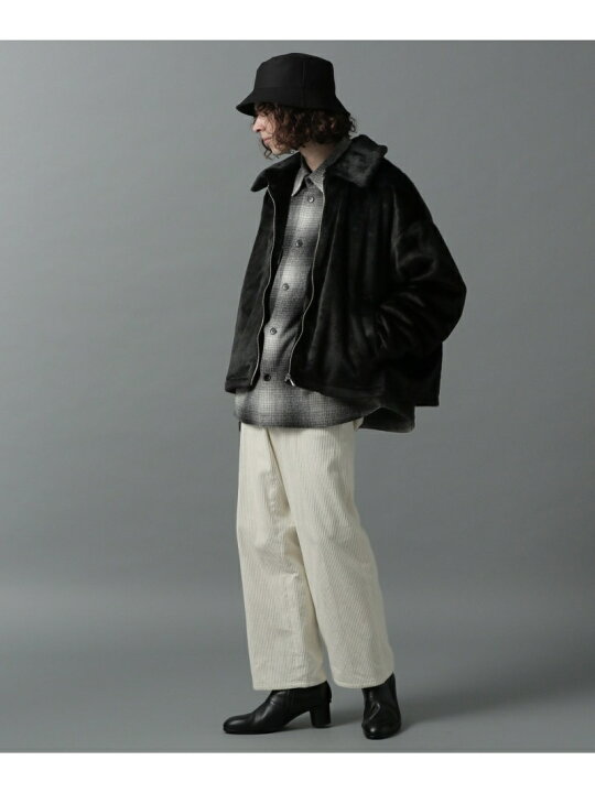 楽天市場】【SALE／50%OFF】(M)BIGカラ-ファーブルゾン HARE ハレ  