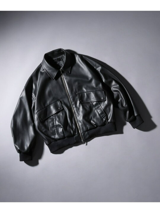 楽天市場】(M)STレザーA2ブルゾン HARE ハレ ジャケット・アウター 