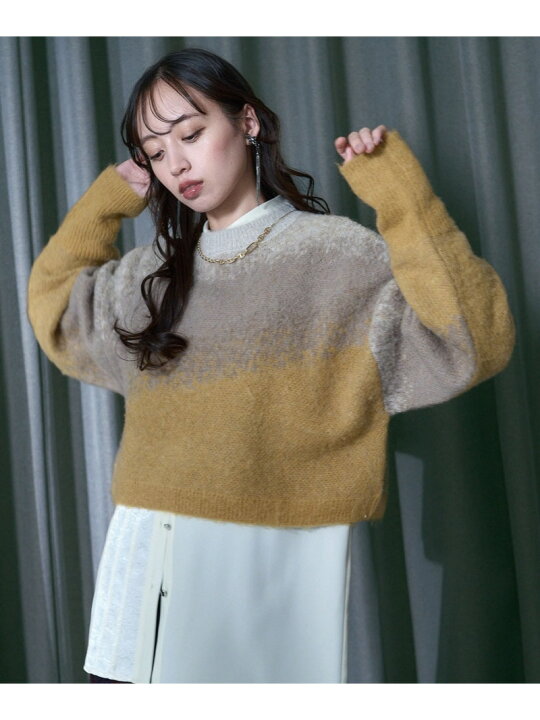 楽天市場】【SALE／30%OFF】グラデモヘヤニットプルオーバー HARE ハレ 
