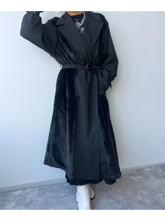 楽天市場】【SALE／20%OFF】(W)ファードッキングコート HARE ハレ 