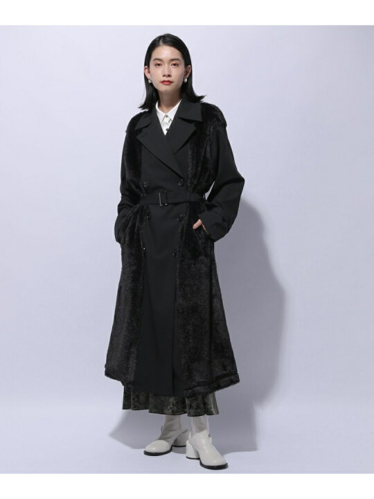 楽天市場】【SALE／20%OFF】(W)ファードッキングコート HARE ハレ 