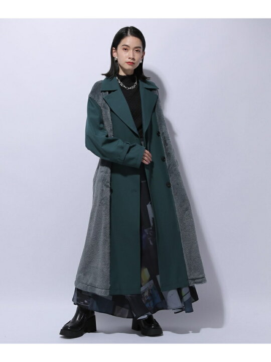 楽天市場】【SALE／20%OFF】(W)ファードッキングコート HARE ハレ 