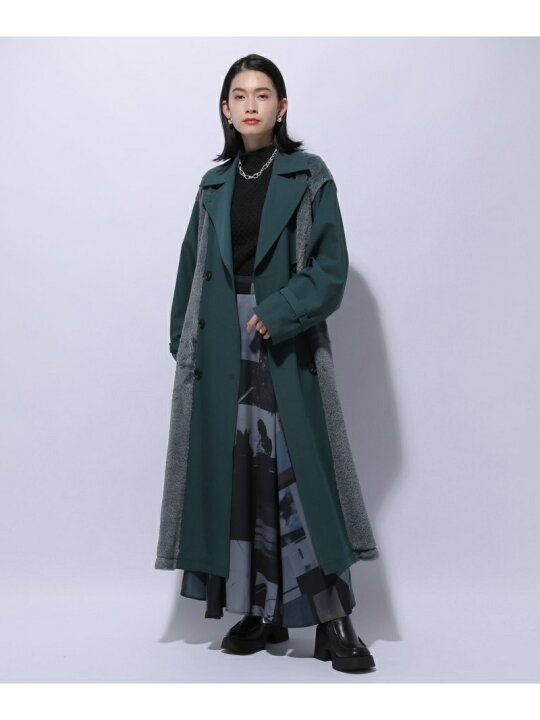 楽天市場】【SALE／20%OFF】(W)ファードッキングコート HARE ハレ 