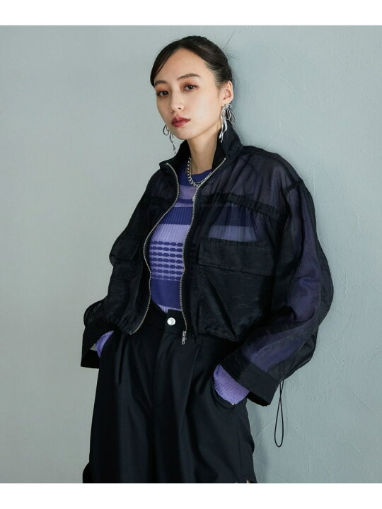 楽天市場】【SALE／28%OFF】シアーギャザーポケットブルゾン HARE ハレ