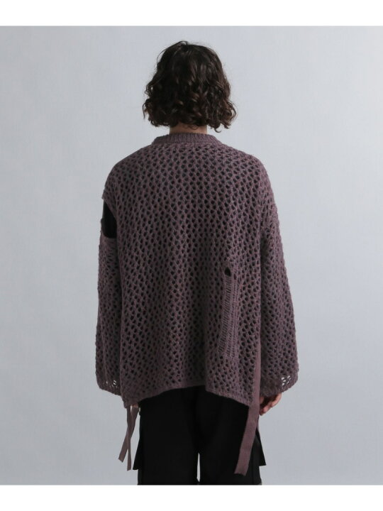 楽天市場】【SALE／31%OFF】(M)ウラケレイヤードメッシュニット HARE 