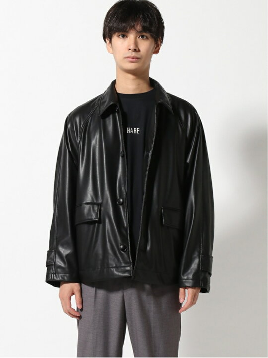 楽天市場】【SALE／40%OFF】(M)2WAYレザーコート HARE ハレ ジャケット 