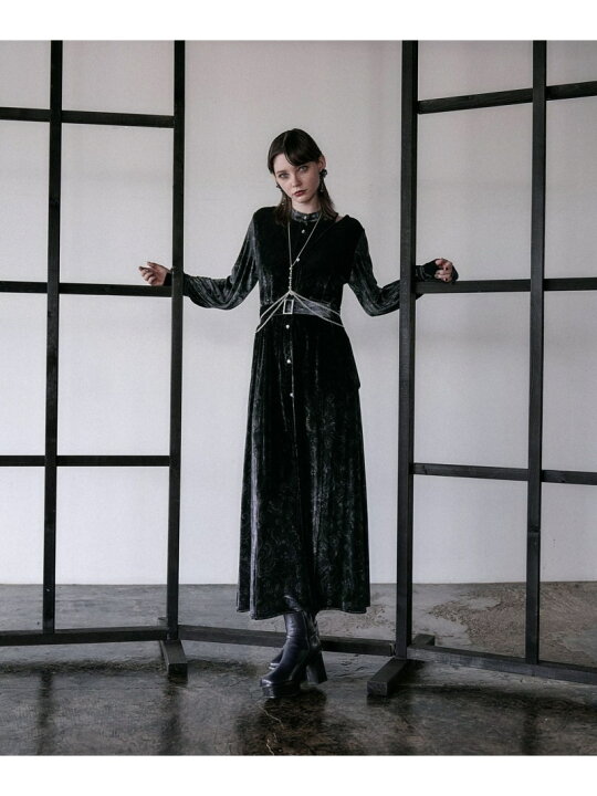 楽天市場】【SALE／48%OFF】2WAYペイズリーベロアワンピース HARE ハレ 