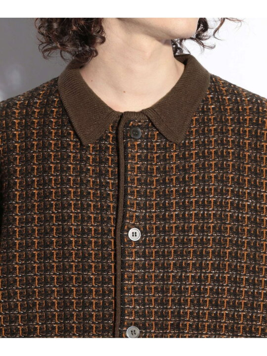 楽天市場】【SALE／43%OFF】ハイショクツイードシャツニット HARE ハレ 