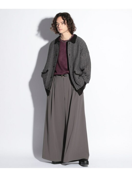 楽天市場】【SALE／43%OFF】ハイショクツイードシャツニット HARE ハレ 
