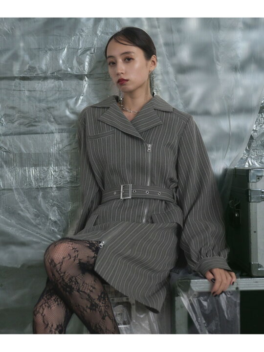 楽天市場】ジップデザインミニワンピース HARE ハレ ワンピース  