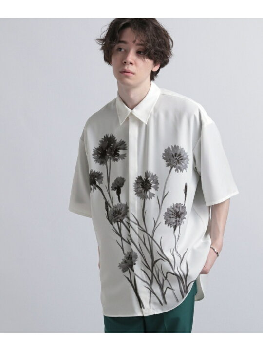 楽天市場】【SALE／30%OFF】(M)フロントフラワープリントSH HARE ハレ 