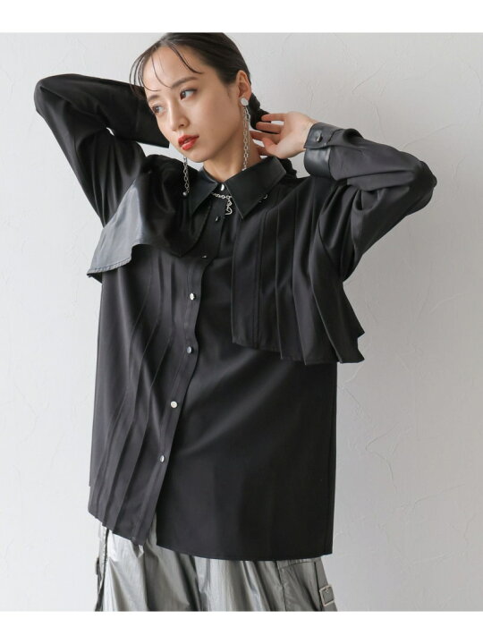 楽天市場】アシメプリーツシャツ HARE ハレ トップス シャツ・ブラウス  