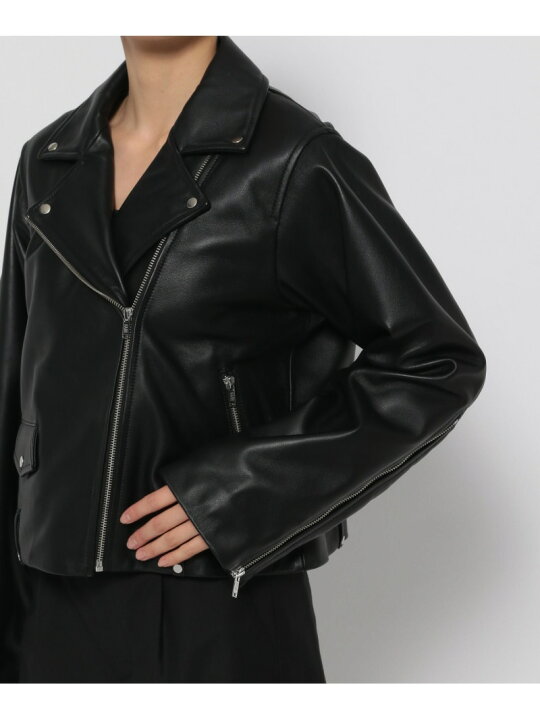 楽天市場】レザーライダースジャケット HARE ハレ ジャケット  