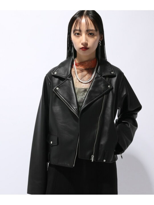 HARE ダブルライダースジャケット 楽天市場】レザーライダース  