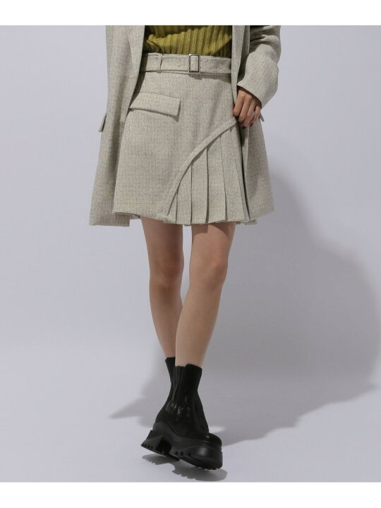 楽天市場】2Pミドルジャケット*アシメプリーツショートパンツ HARE  