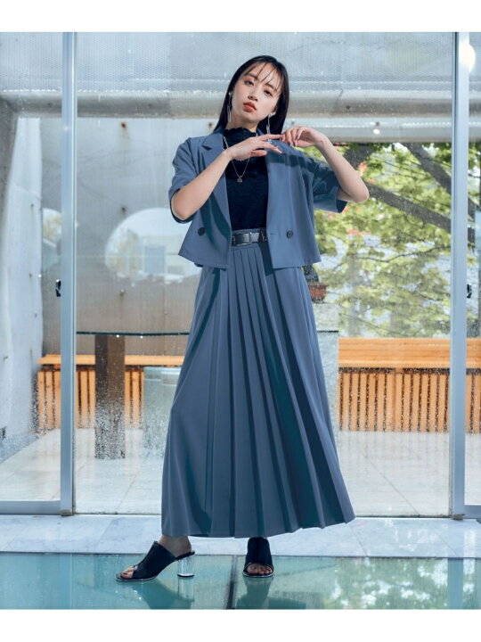 楽天市場】【SALE／11%OFF】(W)SETUP/JK*プリーツSK HARE ハレ スーツ 