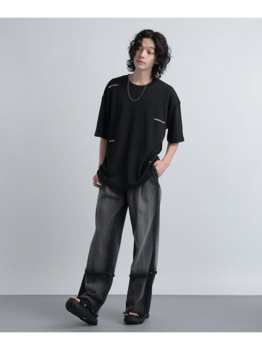 楽天市場】【SALE／25%OFF】(M)Wキリカエフリンジデニム HARE ハレ 
