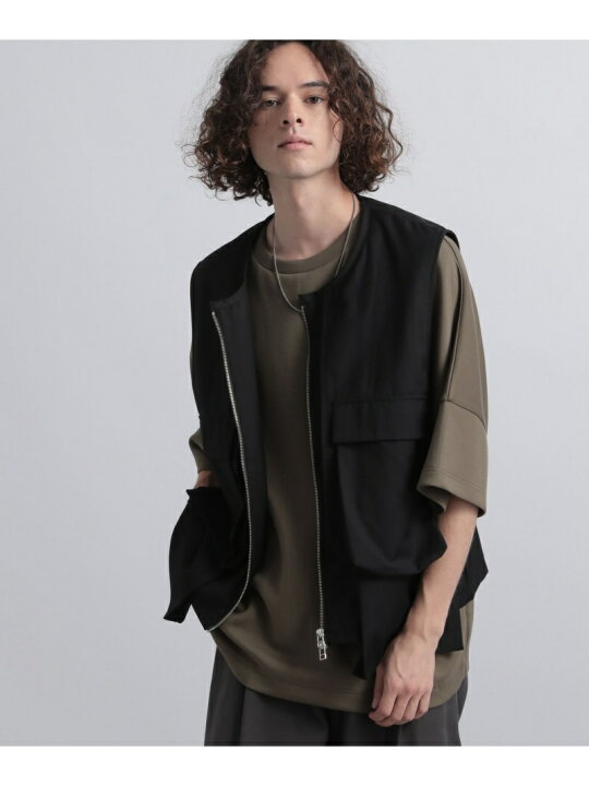 楽天市場】【SALE／50%OFF】(M)FポケットZIPベスト HARE ハレ トップス 