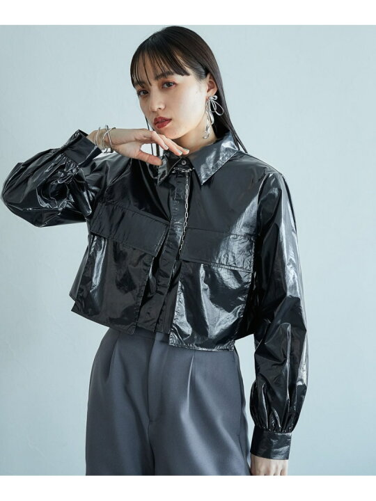楽天市場】【SALE／50%OFF】メタリックポケットショートシャツ HARE 