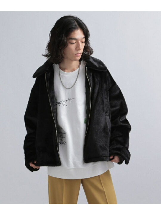 楽天市場】【SALE／50%OFF】(M)FファーZIPブルゾン HARE ハレ 