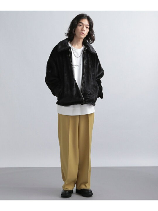 楽天市場】【SALE／50%OFF】(M)FファーZIPブルゾン HARE ハレ 
