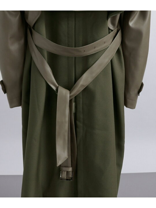 楽天市場】【SALE／40%OFF】(M)Fレザーキリカエトレンチコート HARE  
