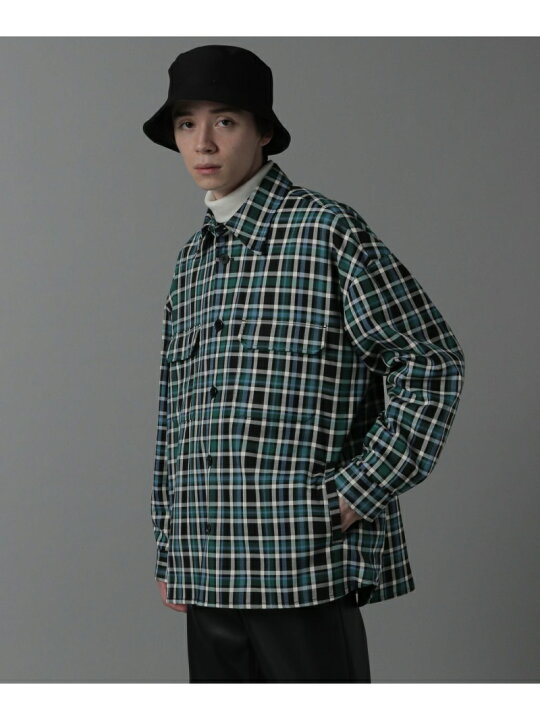楽天市場】【SALE／63%OFF】(M)チェックシャツブルゾン HARE ハレ 