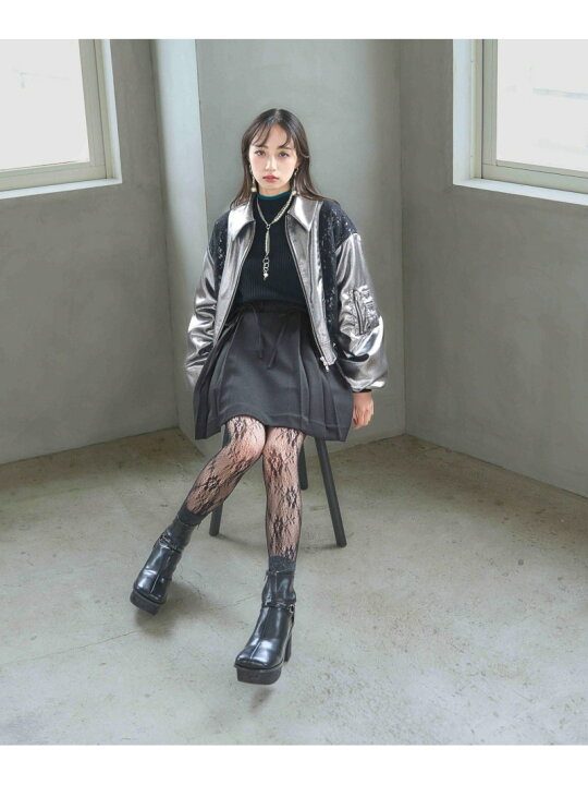 楽天市場】レースドッキングブルゾン HARE ハレ ジャケット・アウター 