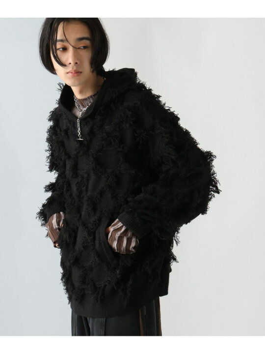 楽天市場】【SALE／30%OFF】フリンジニットフーディ HARE ハレ 