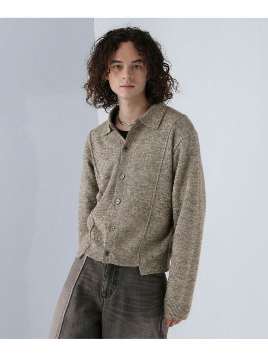 楽天市場】【SALE／50%OFF】メランジラメFITニットシャツ HARE ハレ 