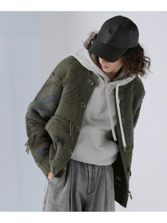 楽天市場】【SALE／21%OFF】メタルボタンフリンジニットカーディガン 