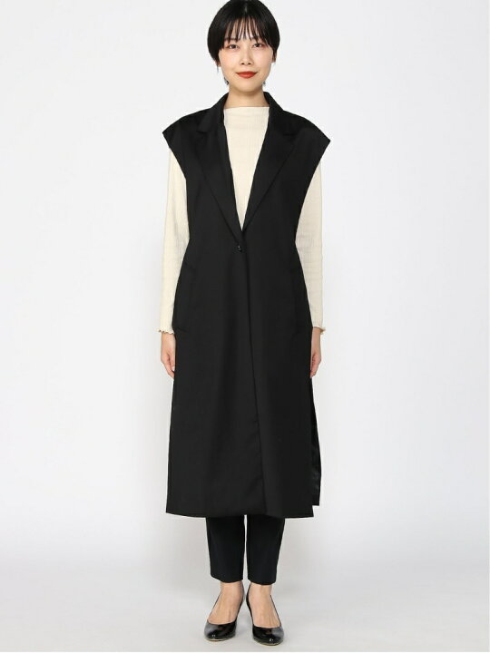 楽天市場】【SALE／30%OFF】(W)サイドスリットロングベスト HARE ハレ 